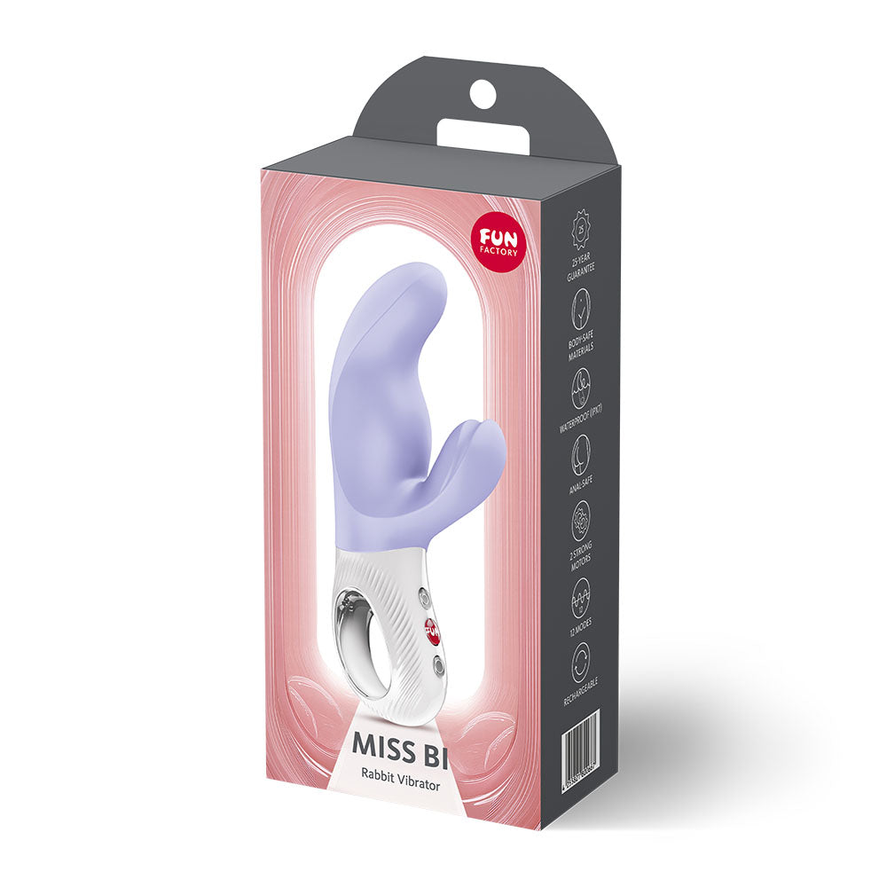 Fun Factory Miss Bi – USB-C Rechargeable 17 cm Vibrator > Vibrators > Ladies > Rabbit