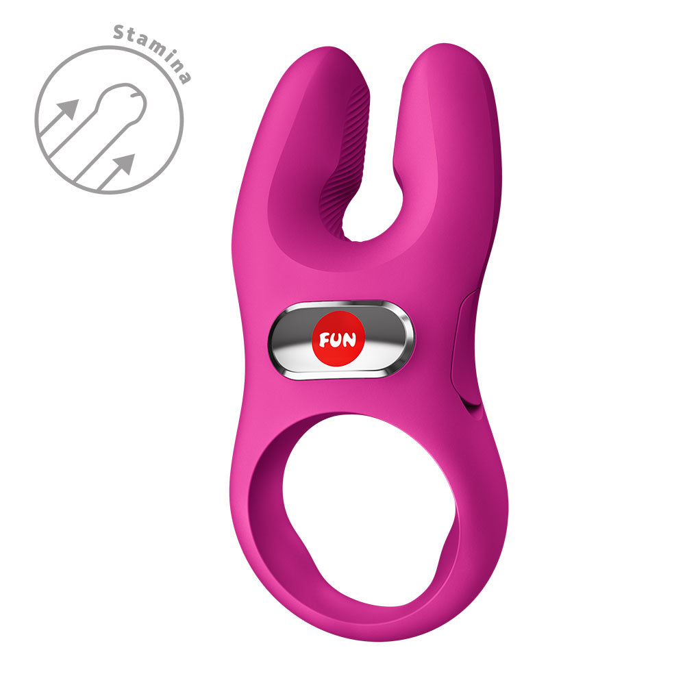 Fun Factory NOS Pro (Magenta) – USB-C Rechargeable Vibrating Cock Ring > Cock Ring > Vibrating