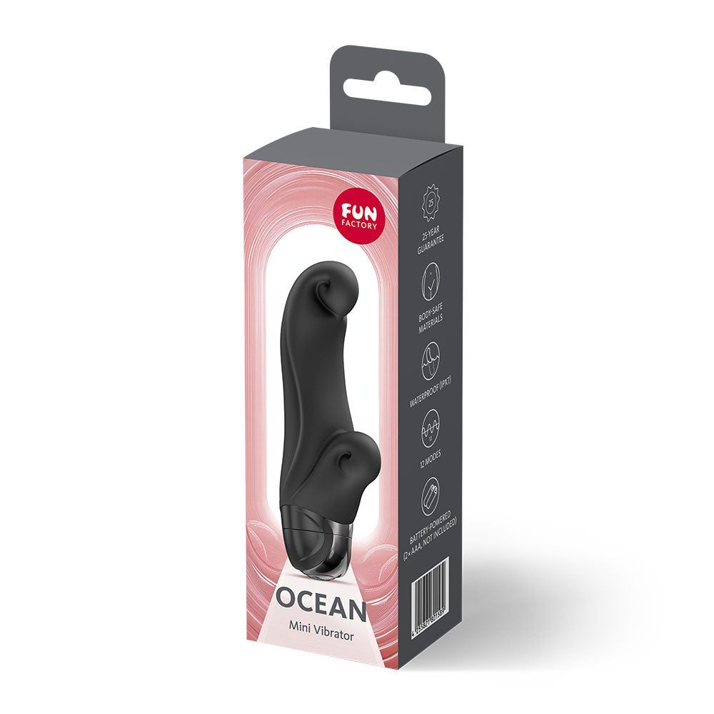 Fun Factory Ocean – 14.5 cm Compact Vibrator > Vibrators > Standard Vibrators