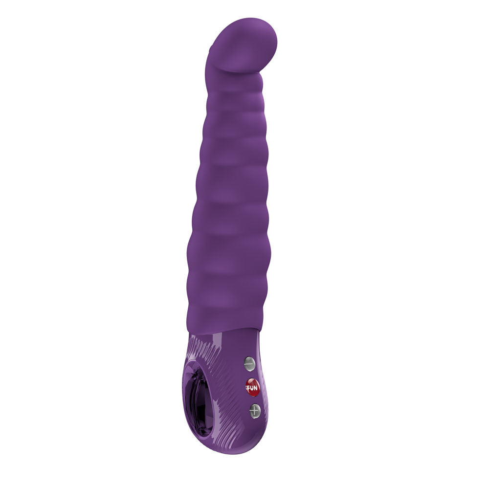 Fun Factory Patchy Paul (Dark Violet) – 23 cm USB-C Rechargeable Vibrator > Vibrators > G-Spot