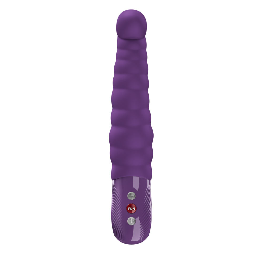 Fun Factory Patchy Paul (Dark Violet) – 23 cm USB-C Rechargeable Vibrator > Vibrators > G-Spot