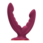 Fun Factory Ryde Grinding Dildo Wine Red