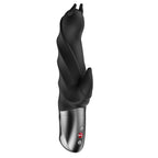 Fun Factory Darling Devil – Silicone 20 cm Rabbit Vibrator Black > Vibrators > Ladies > Rabbit