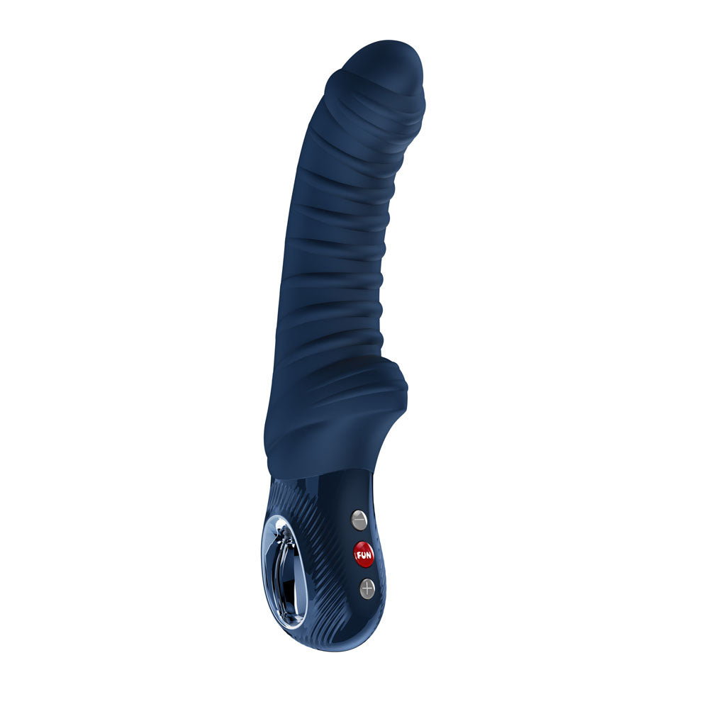 Fun Factory Tiger (Nightblue) – USB-C Rechargeable 22.4 cm Vibrator Blue > Vibrators > G-Spot