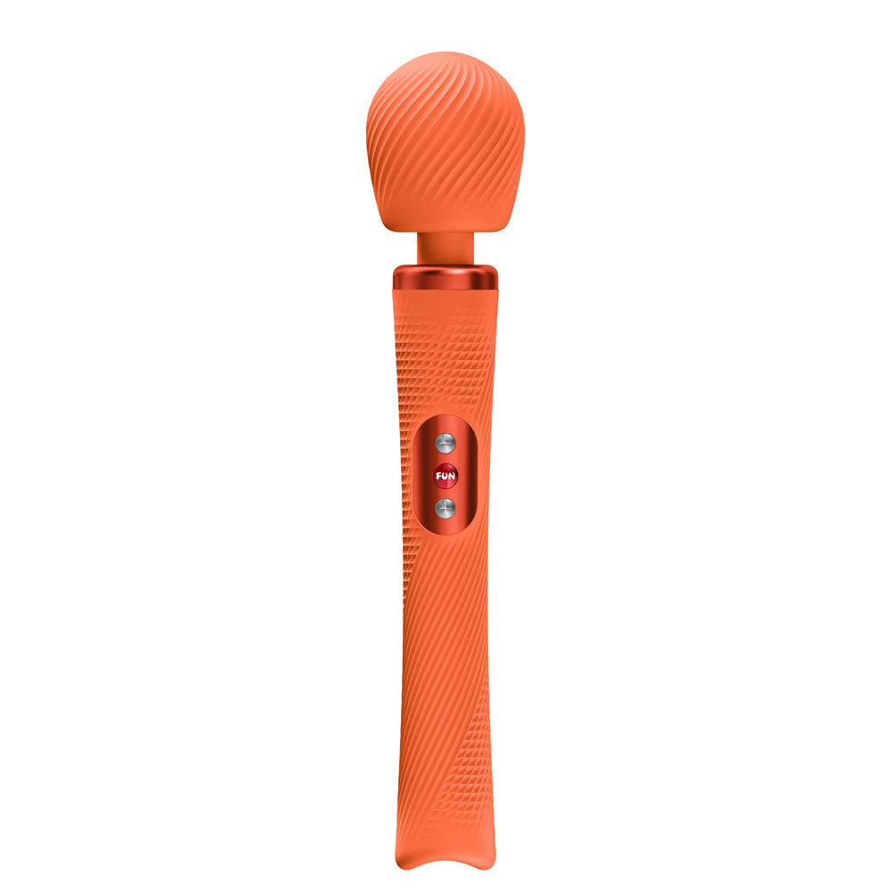 Fun Factory Vim (Orange) – USB-C Rechargeable Rumbling Massage Wand Orange > Sex Toys > Massage Wands Main image