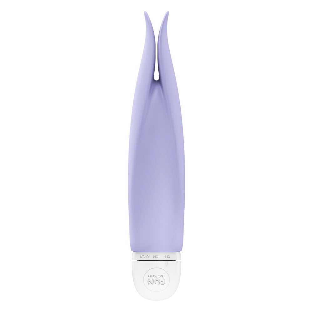 Fun Factory Volita Compact 16 cm Silicone Rechargeable Vibrator Purple > Vibrators > Standard Vibrators