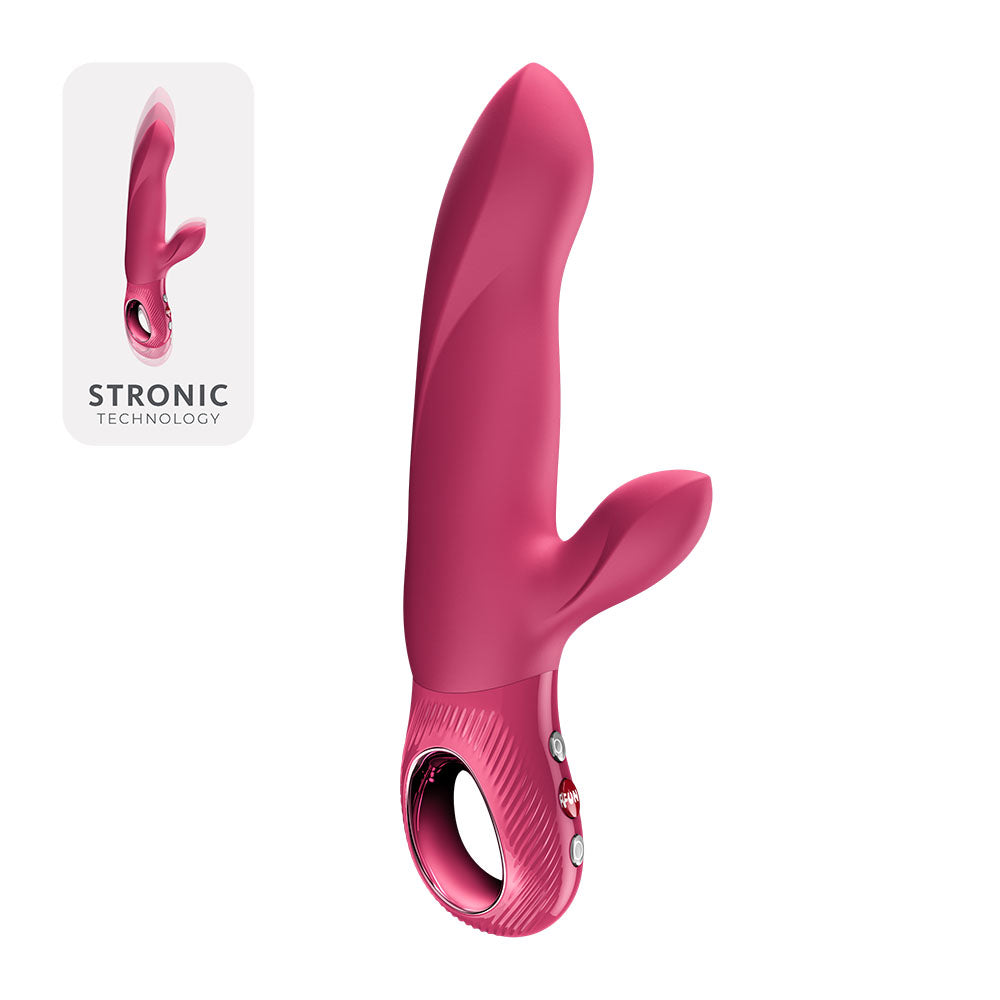 Fun Factory BI STRONIC ARC (Raspberry) – USB-C Rechargeable Thrusting Vibrator > Vibrators > Ladies > Rabbit