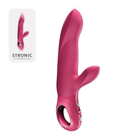 Fun Factory BI STRONIC ARC (Raspberry) – USB-C Rechargeable Thrusting Vibrator > Vibrators > Ladies > Rabbit