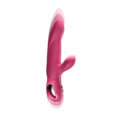 Fun Factory BI STRONIC ARC (Raspberry) – USB-C Rechargeable Thrusting Vibrator > Vibrators > Ladies > Rabbit