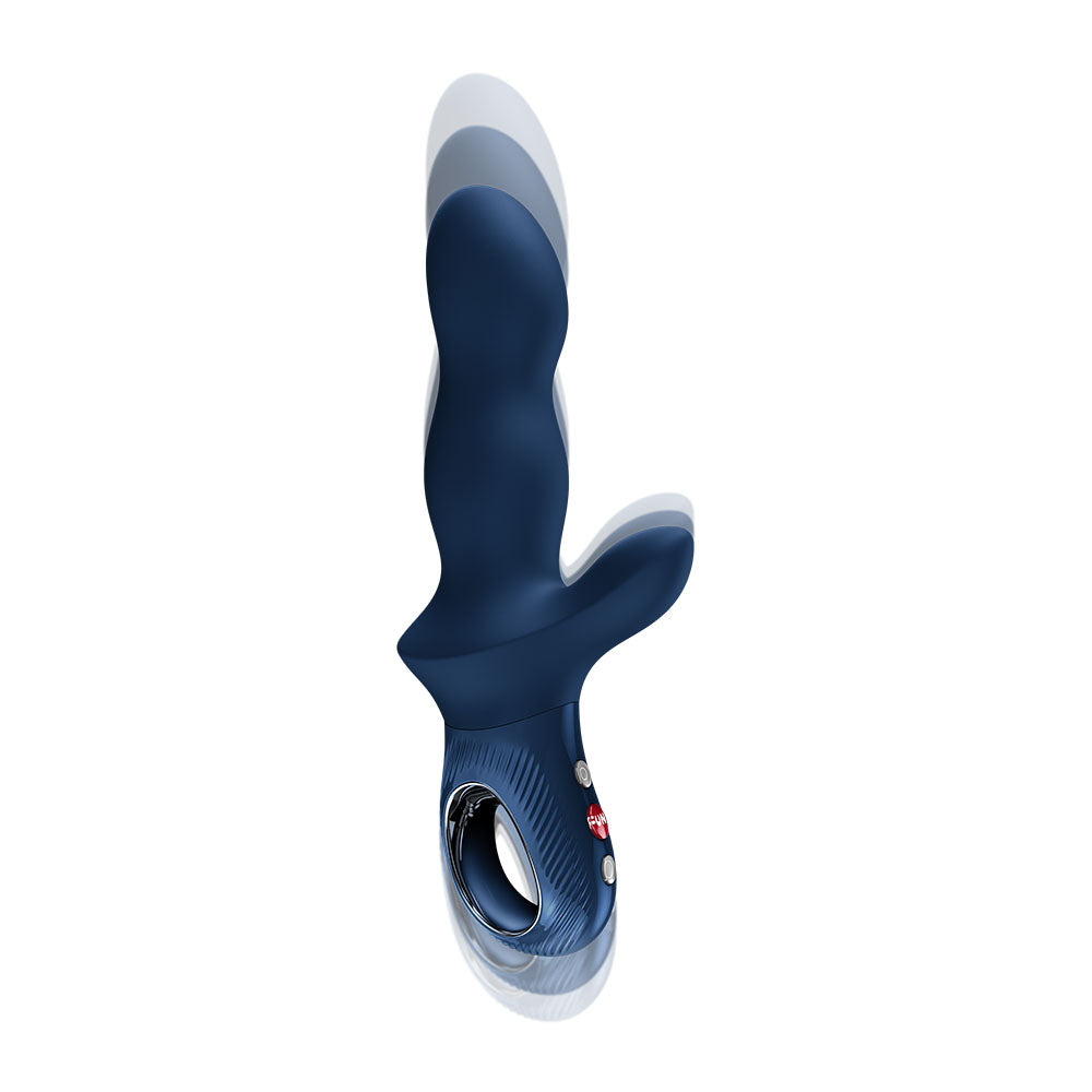 Fun Factory Bi Stronic Crave Nightblue 21cm USB-C Rechargeable Thrusting Vibrator > Vibrators > Ladies > Rabbit