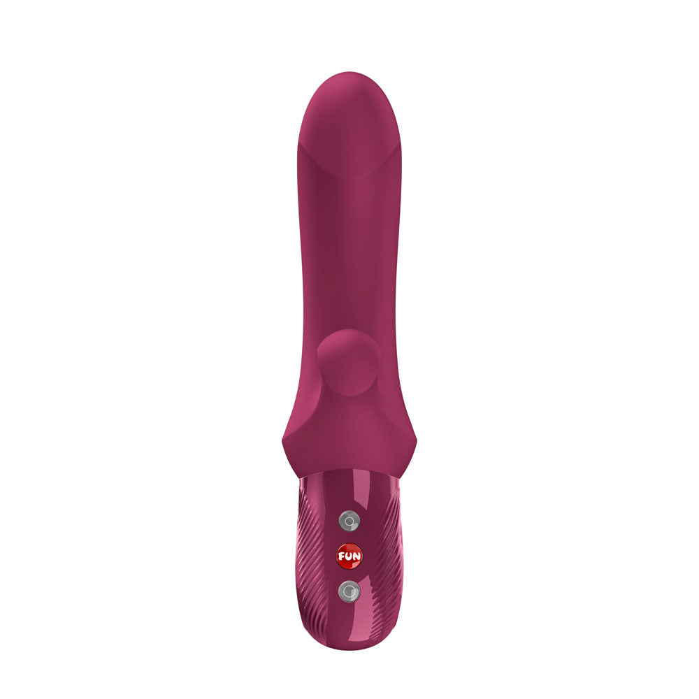 Fun Factory BI Stronic Curve Wine USB-C Rechargeable Thrusting Vibrator > Vibrators > Ladies > Rabbit