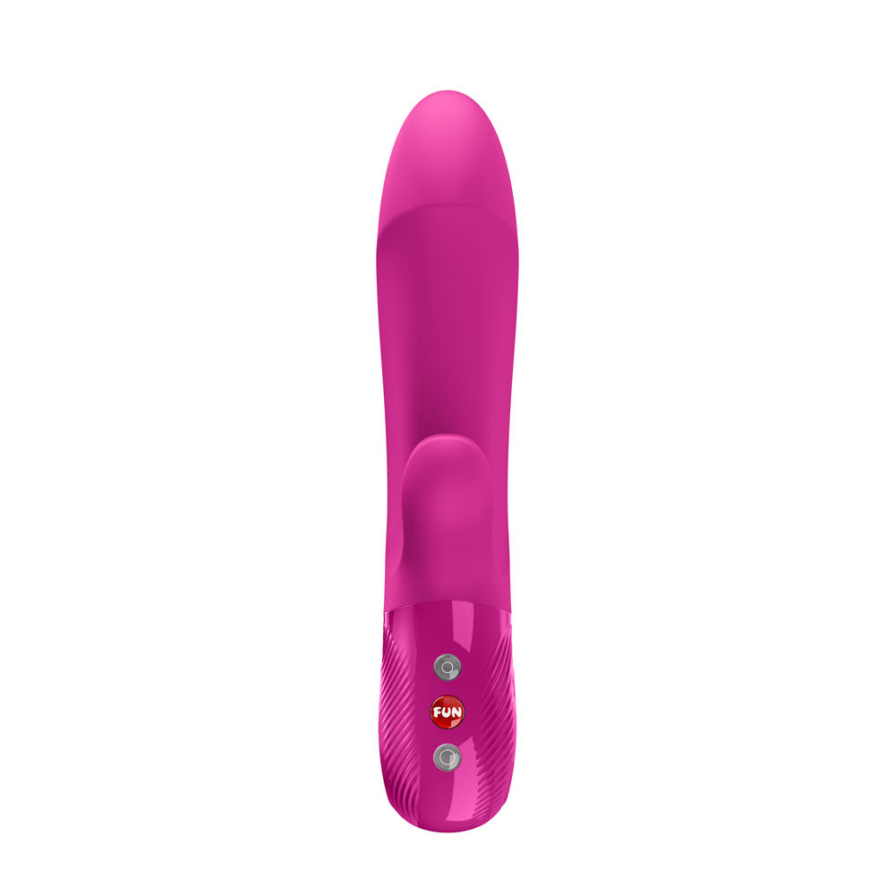 Fun Factory Bi Stronic Embrace Magenta USB-C Rechargeable Thrusting Vibrator > Vibrators > Ladies > Rabbit