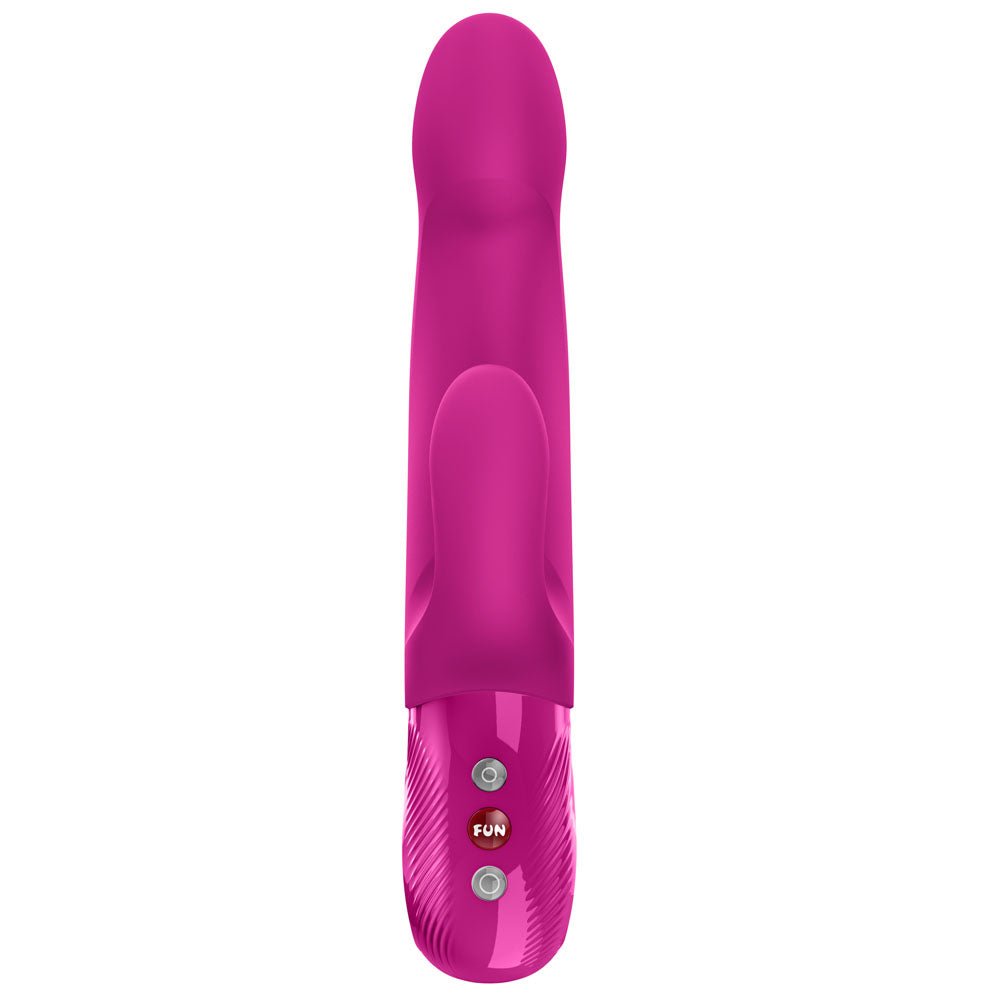 Fun Factory Bi Stronic Immerse Magenta 22.1cm USB-C Rechargeable Thrusting Vibrator > Vibrators > Ladies > Rabbit