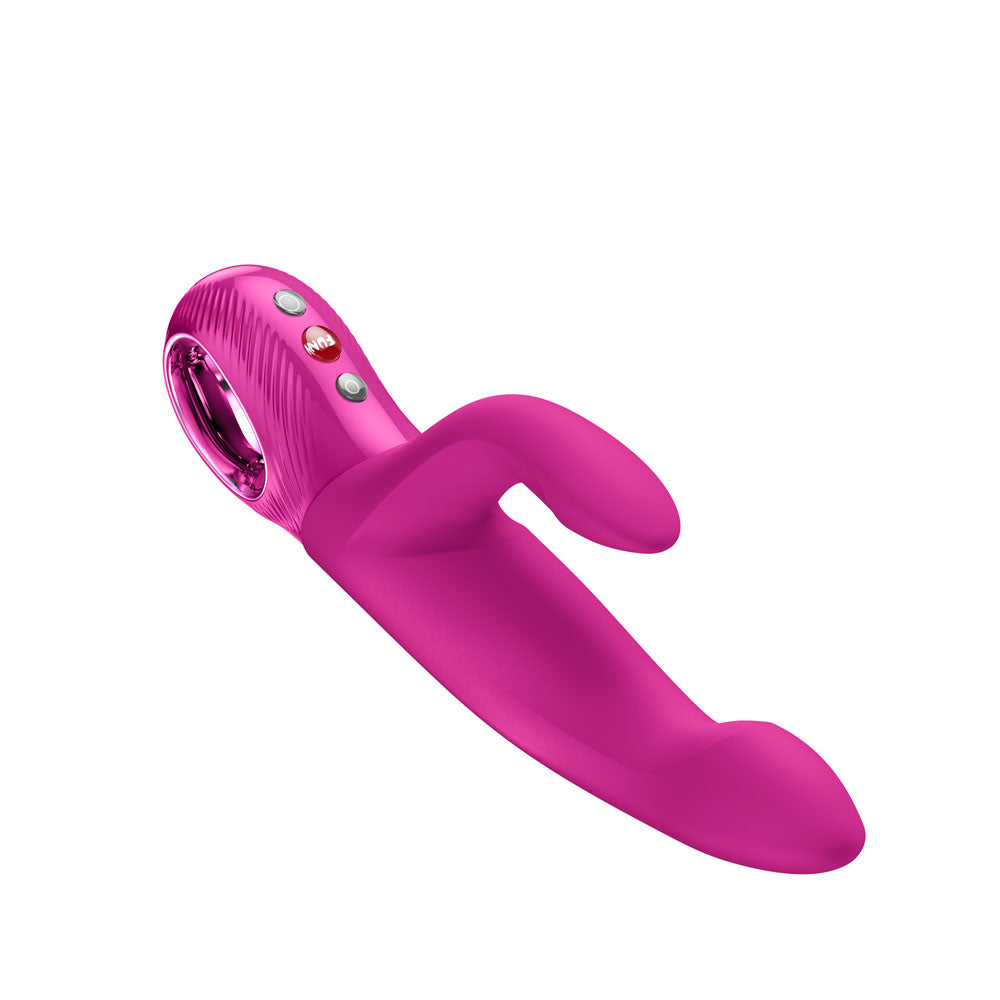 Fun Factory Bi Stronic Immerse Magenta 22.1cm USB-C Rechargeable Thrusting Vibrator > Vibrators > Ladies > Rabbit