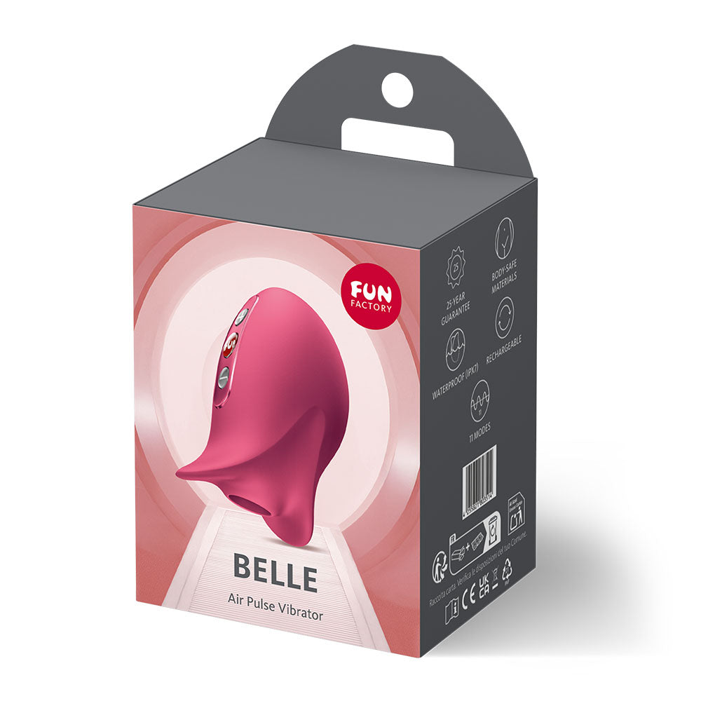 Fun Factory Belle – USB Rechargeable Air Pulse Stimulator > Sex Toys For Ladies > Air Pulsation