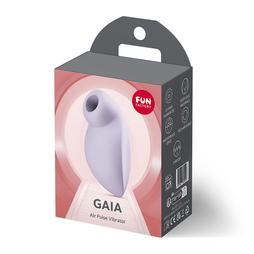 Fun Factory Gaia – USB Rechargeable Air Pulse Stimulator > Sex Toys For Ladies > Air Pulsation