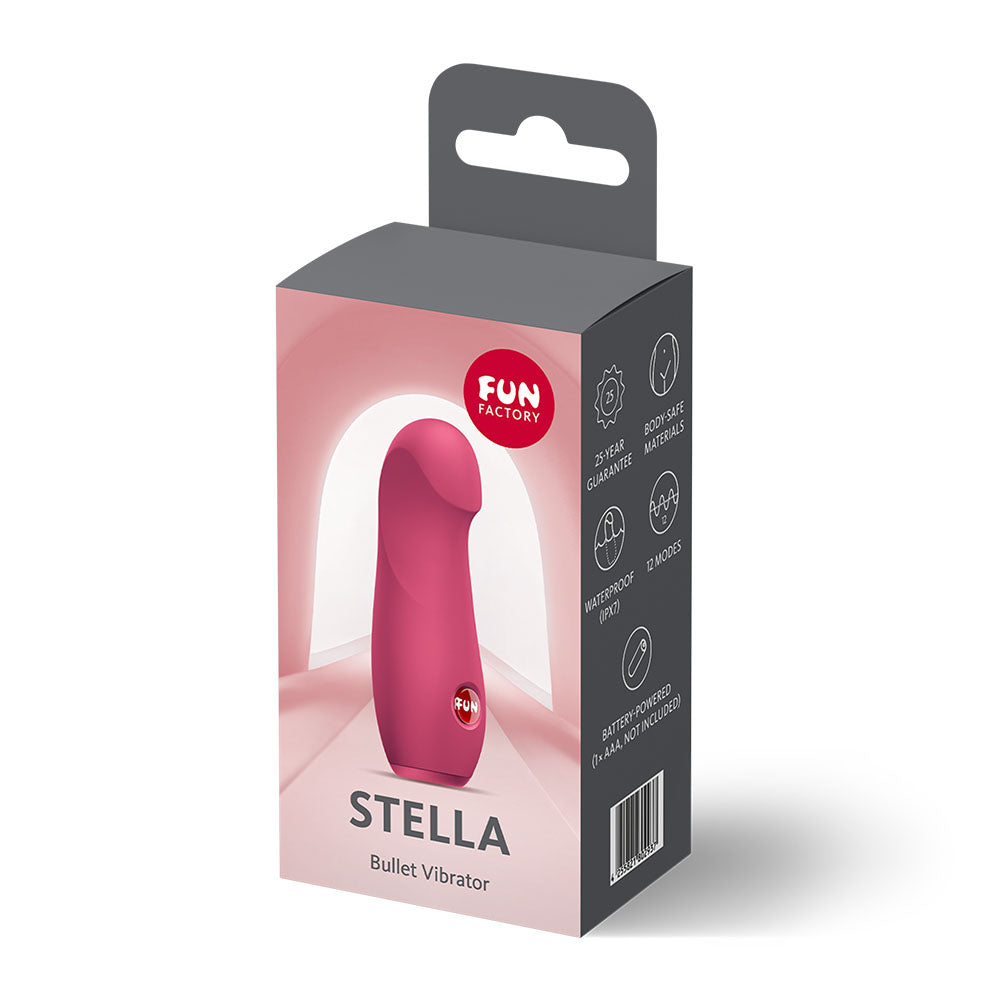 Fun Factory Stella (Raspberry) – Vibrating Bullet > Vibrators > Mini Vibrators