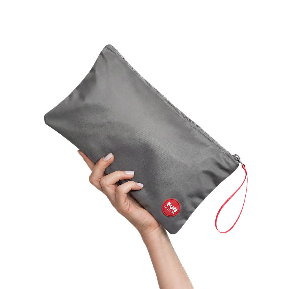 Fun Factory TOYBAG – Toy Storage Bag Grey M > Essentials > Toy Storage