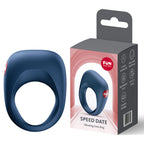 Fun Factory Speed Date – Waterproof Vibrating Cock Ring Blue > Cock Ring > Vibrating