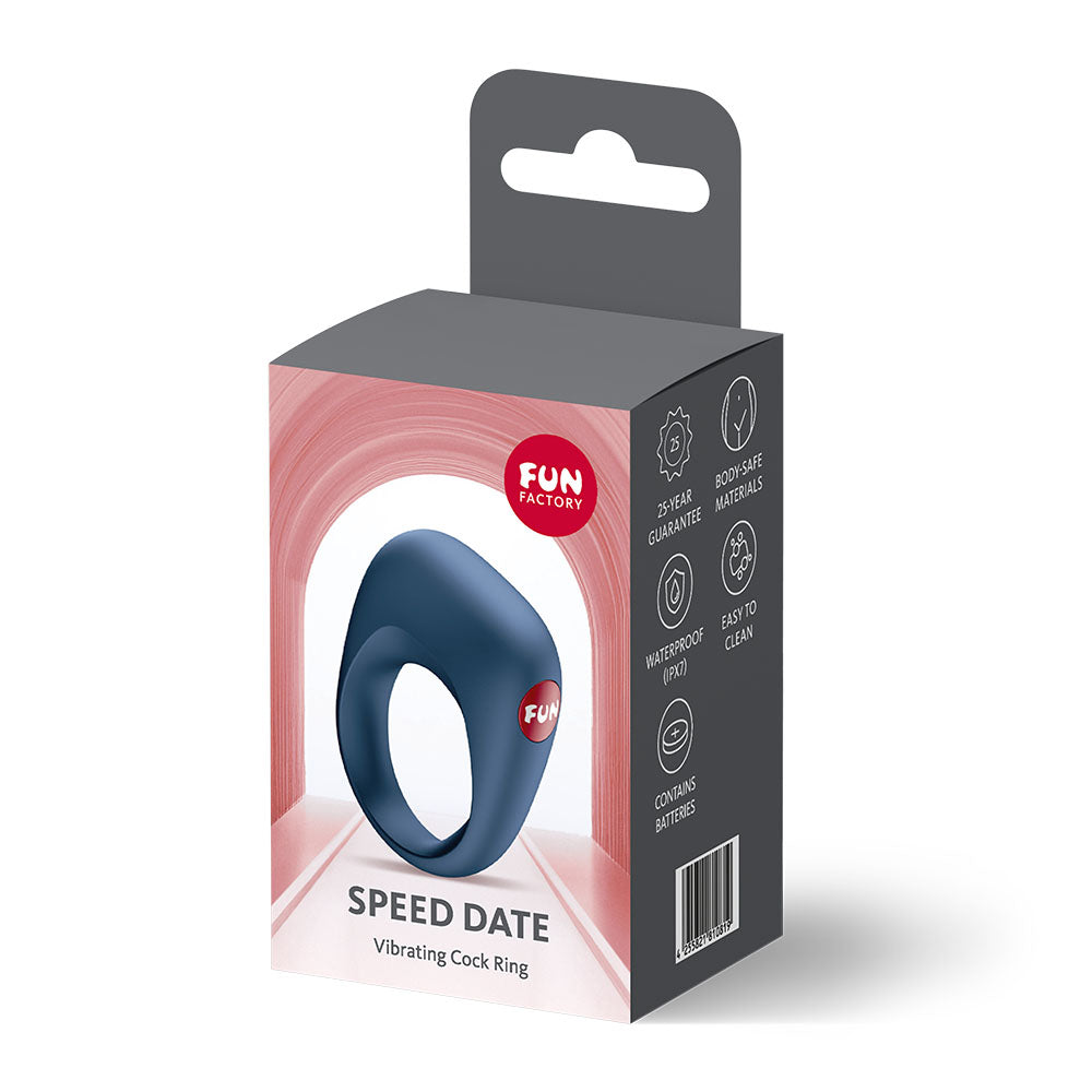 Fun Factory Speed Date – Waterproof Vibrating Cock Ring > Cock Ring > Vibrating