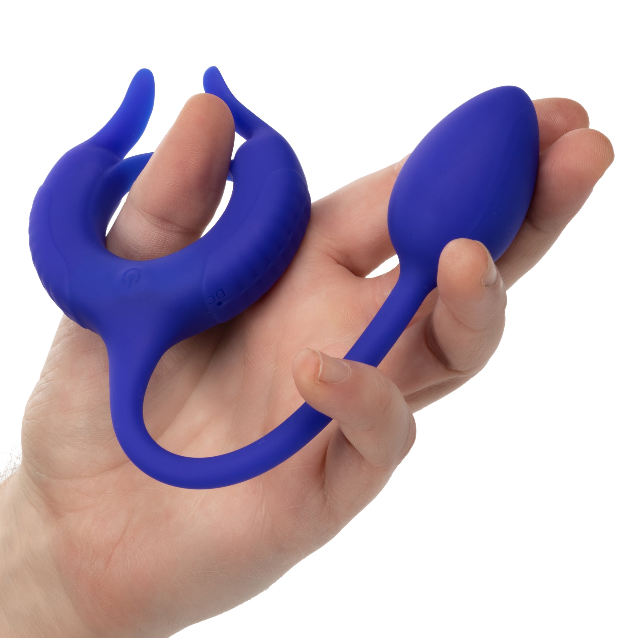 Admiral Weighted Cock Ring and Egg – Silicone Vibrating Cock Ring and Egg Set > Anal Range > Prostate Plugs