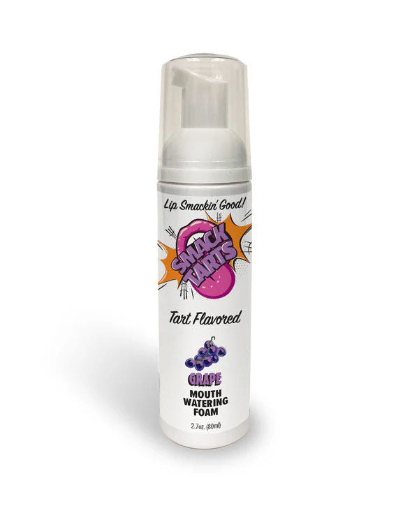 Smack Tarts Mouthwatering Foam (Sour Grape) – Oral Pleasure Foam 2.7oz > Lube > Oral Gels & Sprays