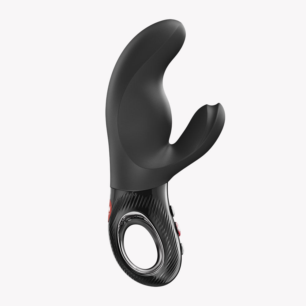 Miss Bi Black 6.81 Inch Waterproof Dual Rabbit Vibrator > Vibrators > Ladies > Rabbit