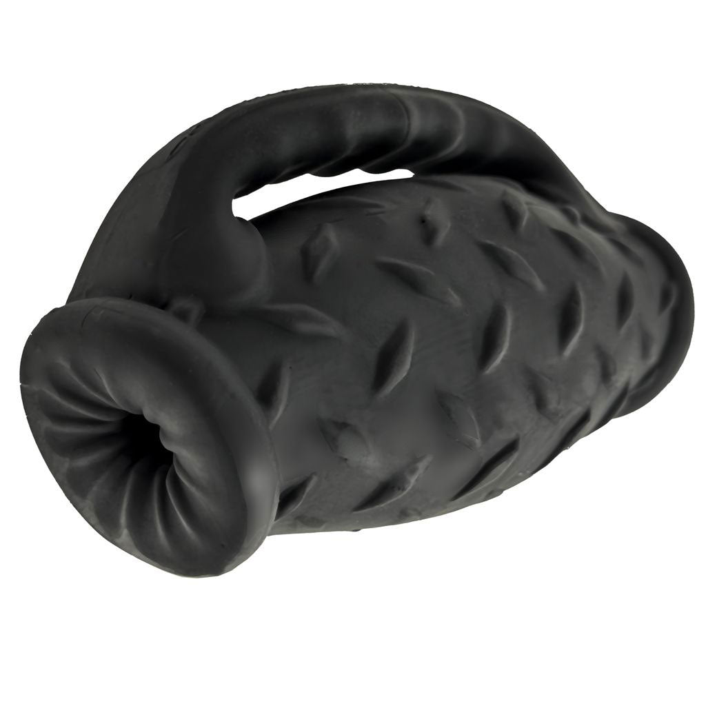 Masterjack Double Penetration Black - Double ended Stroker Black > Sex Toys For Men > Masturbators > Manual