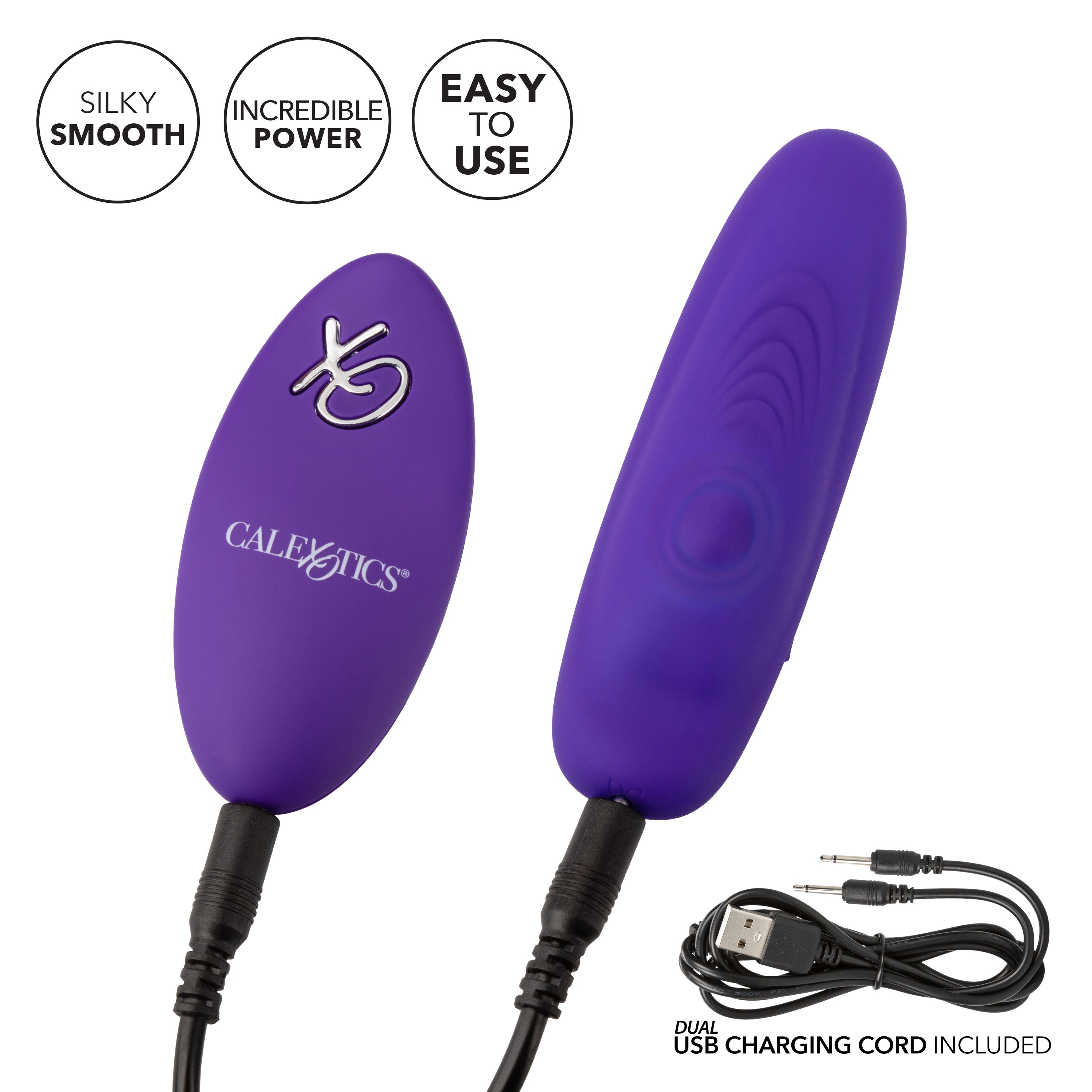 Lock-N-Play Remote Pulsating Panty Teaser Wireless Silicone Vibrator with Mini Remote Control in Purple > Sex Toys For Ladies > Panty Vibes