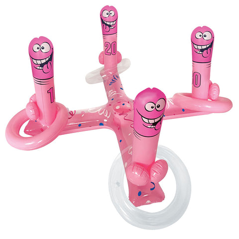 Inflatable Pecker Toss Game Fun Party Entertainment Pink > Novelties > Party Supplies