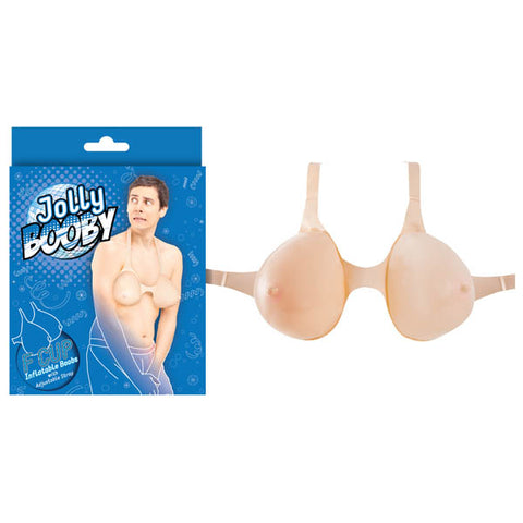 Jolly Booby - Inflatable F-Cup Boobs with Strap Default Title Gag Gifts & Novelties