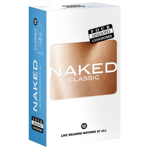 Four Seasons Naked Classic Condom 12 Pack Default Title Condoms
