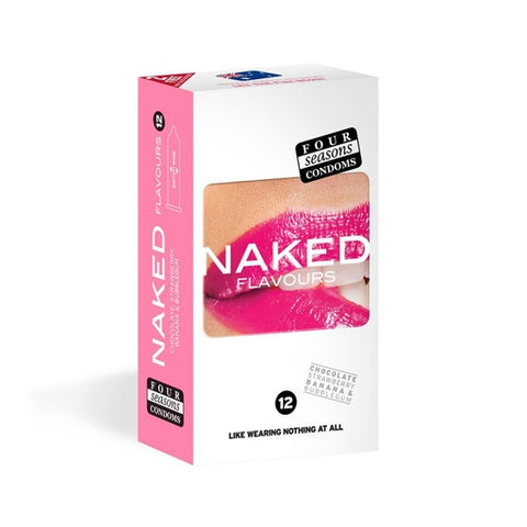 Naked Flavours Ultra Thin Flavoured Condoms 12 Pack Default Title Condoms