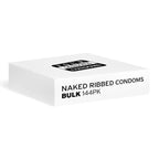 Four Seasons Naked Ribbed Condom With Textured Ribs - 144pc Bulk Pack One Size > Essentials > Condoms