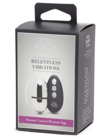 Fifty Shades of Grey Remote Control Vibrating Pleasure Egg Default Title > Sex Toys For Ladies > Vibrating Eggs