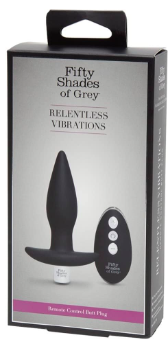 Fifty Shades of Grey Remote Control Butt Plug for Intimacy Default Title Butt Plugs - Vibrating