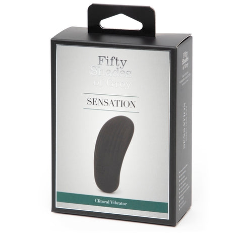 Fifty Shades of Grey Sensation Mini Black Clitoral Vibrator 3.5 Inch Default Title STIMULATORS
