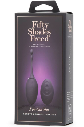 Fifty Shades Freed Rechargeable Remote Control Love Egg Toy Default Title EGGS