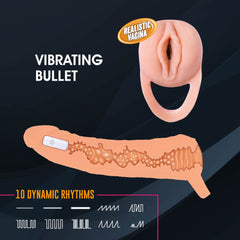 Extendor+ -  2 Inch Vibrating Penis Extender and Stroker