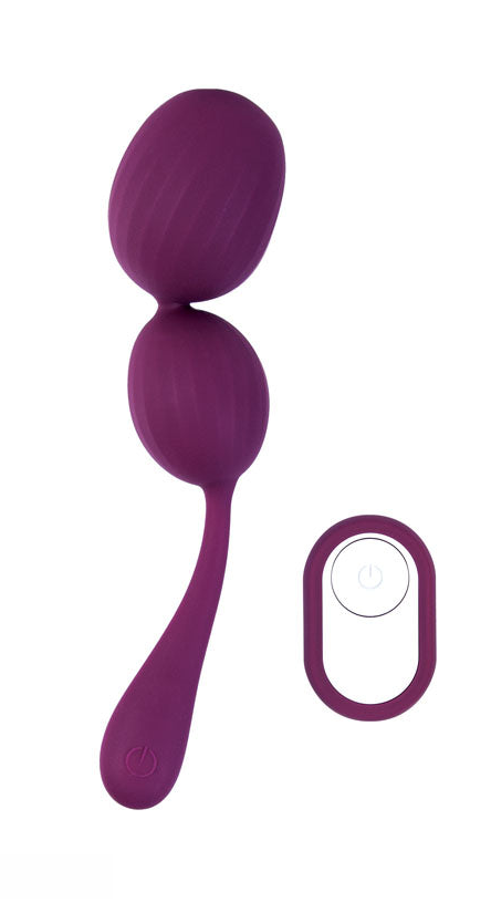 Lust Rhapsody Impulsing Ball – USB Rechargeable Remote-Controlled Kegel Balls > Sex Toys For Ladies > Kegel Exercise Main image
