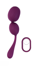 Lust Rhapsody Impulsing Ball – USB Rechargeable Remote-Controlled Kegel Balls > Sex Toys For Ladies > Kegel Exercise