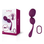Lust Rhapsody Impulsing Ball – USB Rechargeable Remote-Controlled Kegel Balls > Sex Toys For Ladies > Kegel Exercise