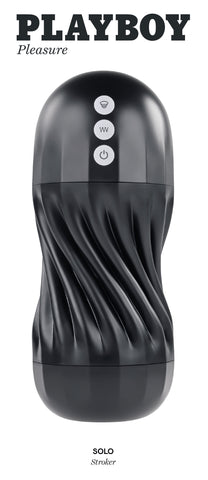 Playboy Pleasure SOLO Stroker with Vibrating Functions > Sex Toys For Men > Masturbators > Vibrating