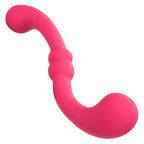 Pretty Little Wands Curvy Slim Pink Silicone Massager with 10 Speeds > Vibrators > Standard Vibrators