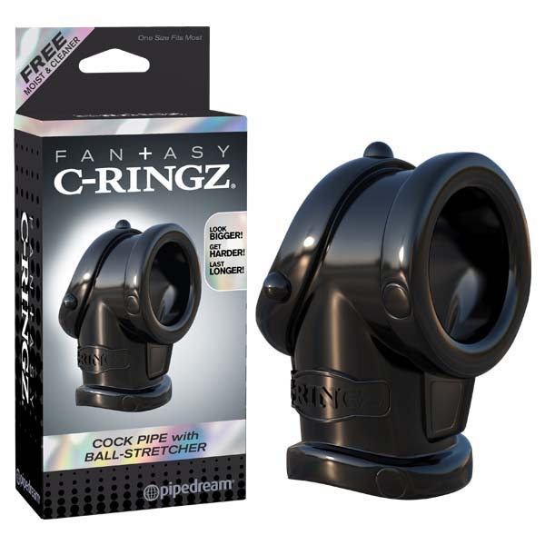 Fantasy C-ringz Cock Pipe With Ball Stretcher COCK RINGS Sling