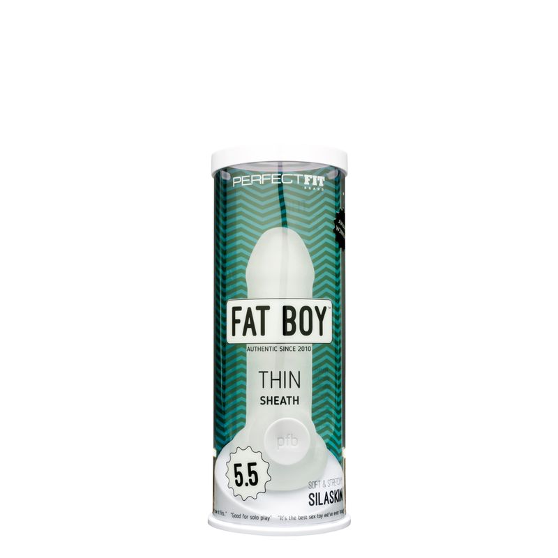 Fat Boy Thin Sheath 5.5 Inch – Sleeve Adding 0.5 Inch Girth Enhancer Sex Toy > Sex Toys For Men > Penis Sleeves Main image