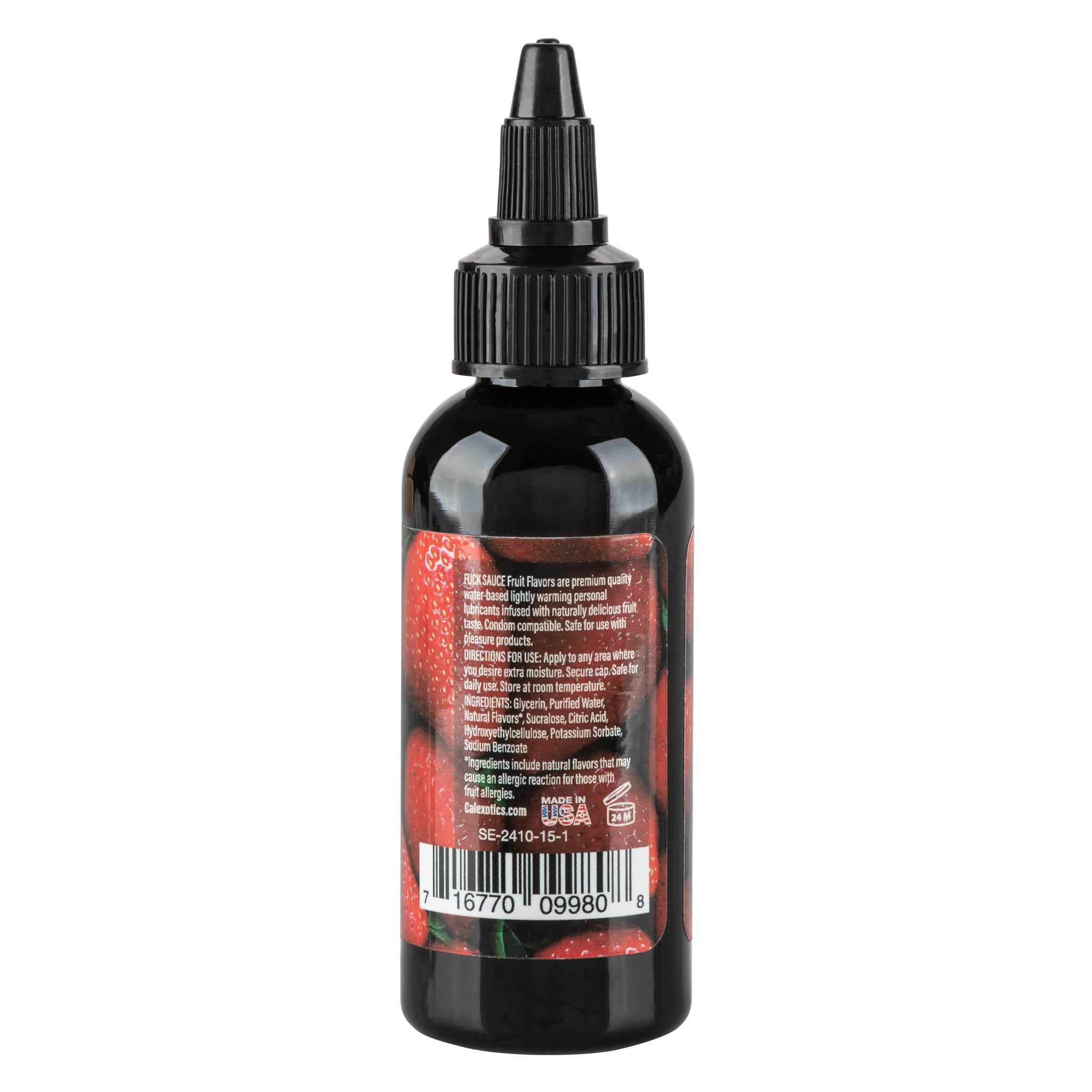 Fuck Sauce Flavored Water-Based Lubricant – 2 Fl. Oz. Strawberry | Watermelon > Lube > Flavoured