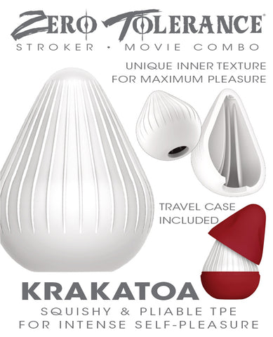 Zero Tolerance Krakatoa Mini Stroker Egg > Sex Toys For Men > Masturbators Cup