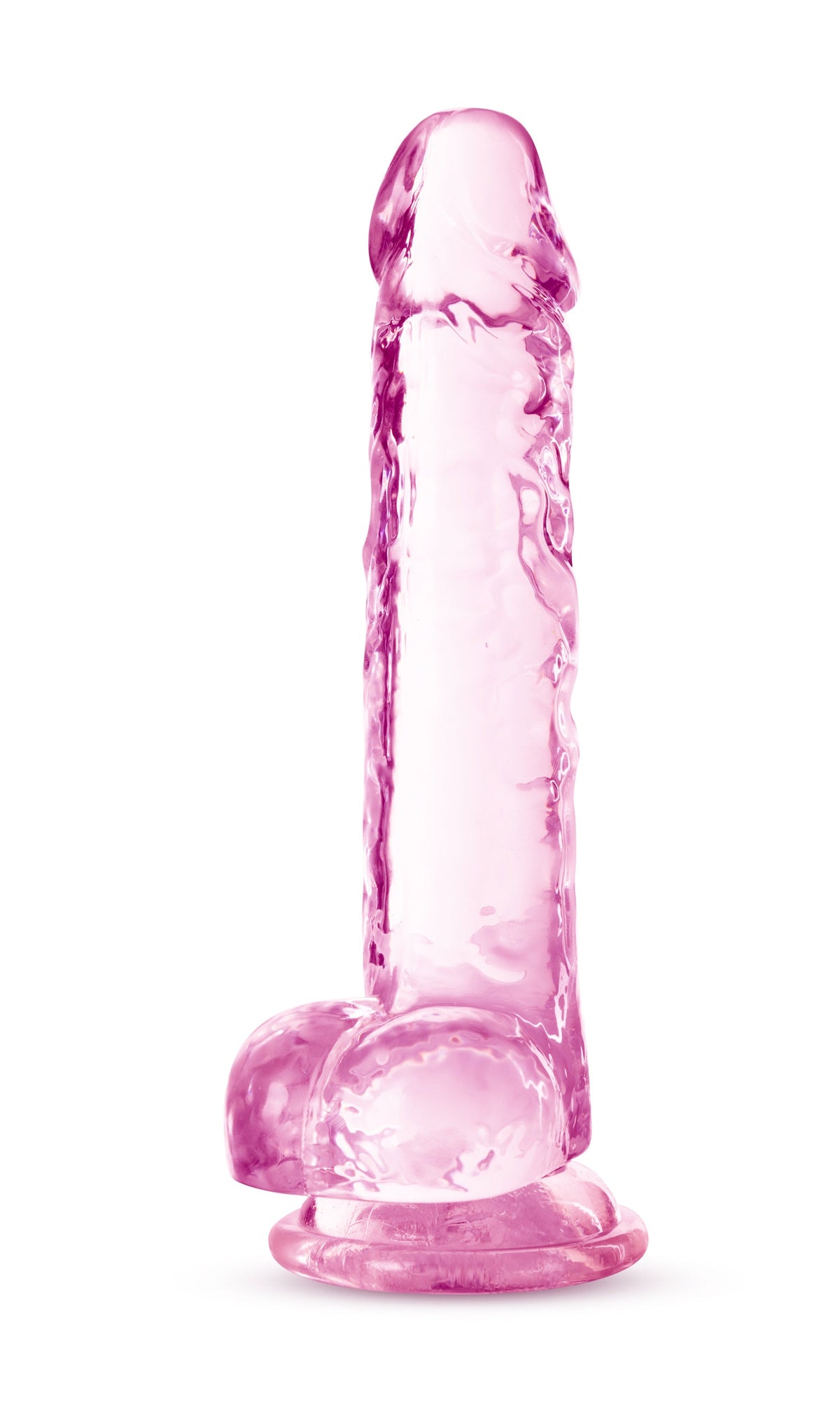 Naturally Yours Crystaline Suction Cup Dildo – 6, 7 or 8 Inch > Dildos > Realistic Dildos