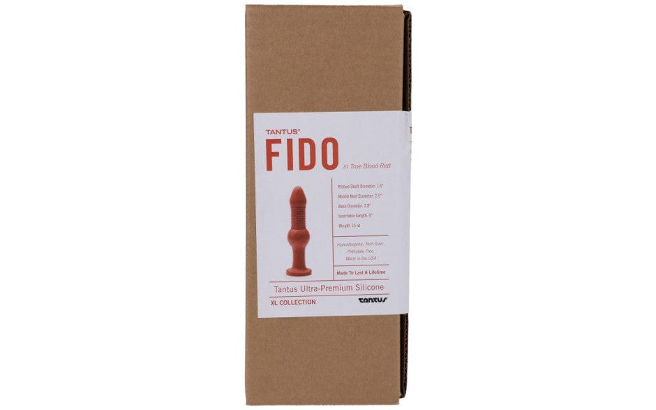 Fido Anal Ruby Premium Anal Toy with Ribbed Shaft and Unique Knot Butt Plugs